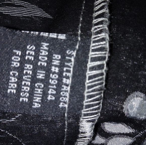 Anthropologie LAPIS 10 Strapless Smocked Top Dress in Gray Black - Picture 5 of 7